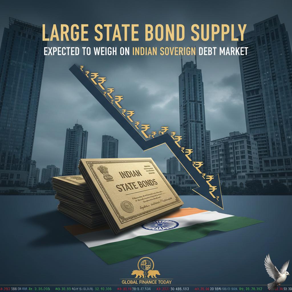 Large State Bond Supply Expected to Weigh on Indian Sovereign Debt Market
