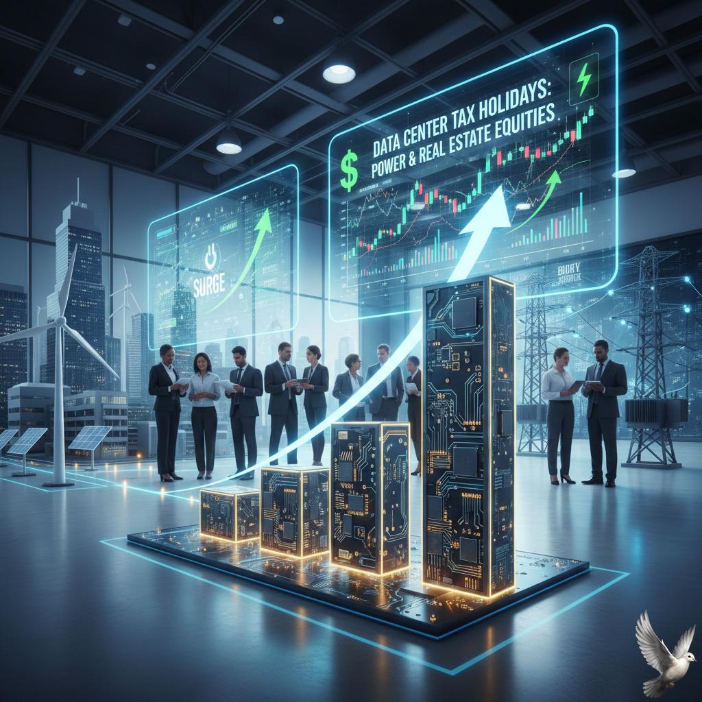 Impact of Data Center Tax Holidays on Power and Real Estate Equities