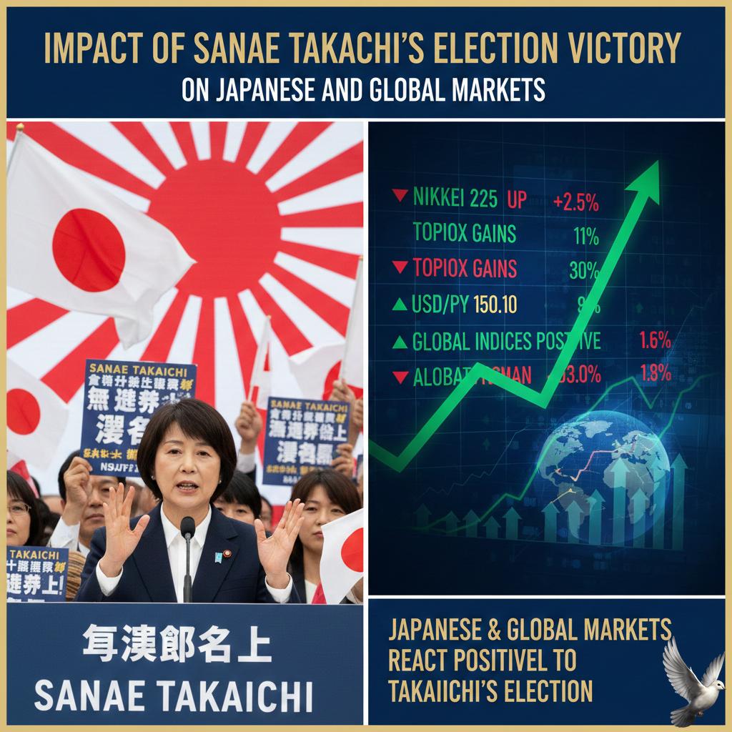 Impact of Sanae Takaichi’s Election Victory on Japanese and Global Markets