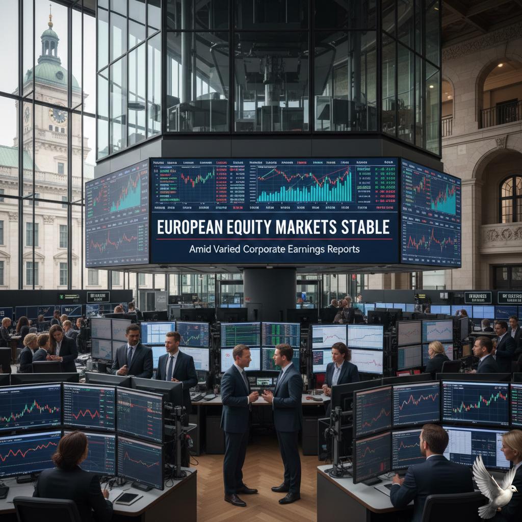 European Equity Markets Stable Amid Varied Corporate Earnings Reports