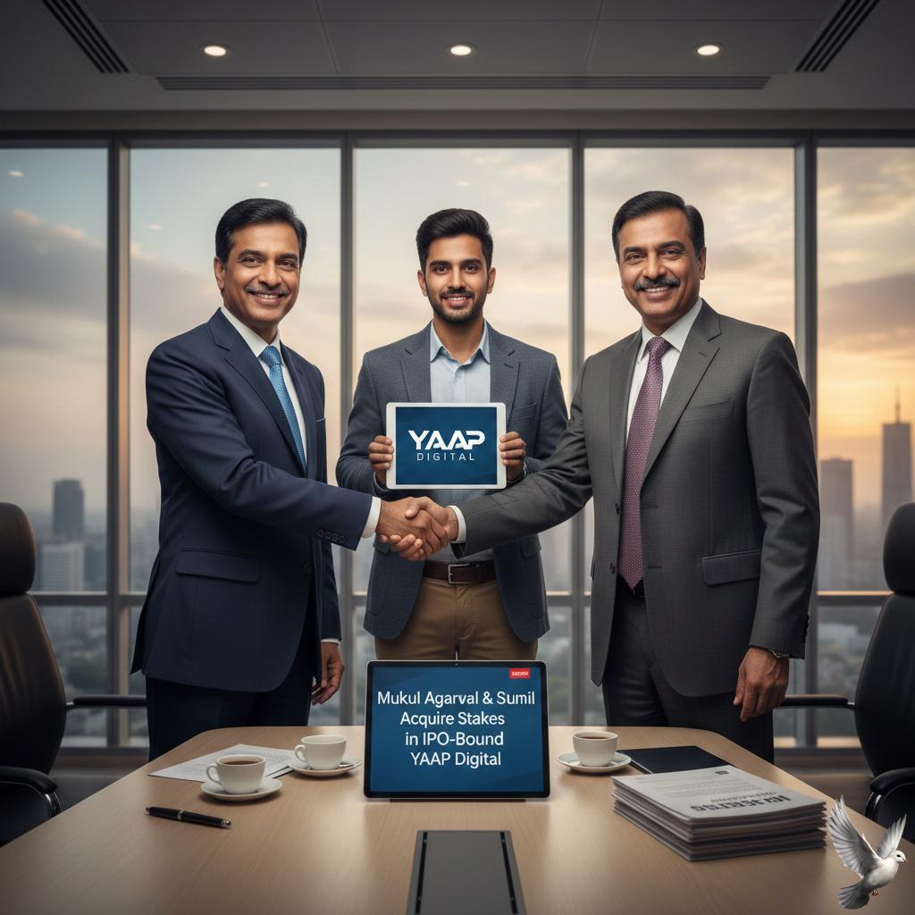 Mukul Agrawal and Sunil Singhania Acquire Stakes in IPO-Bound YAAP Digital