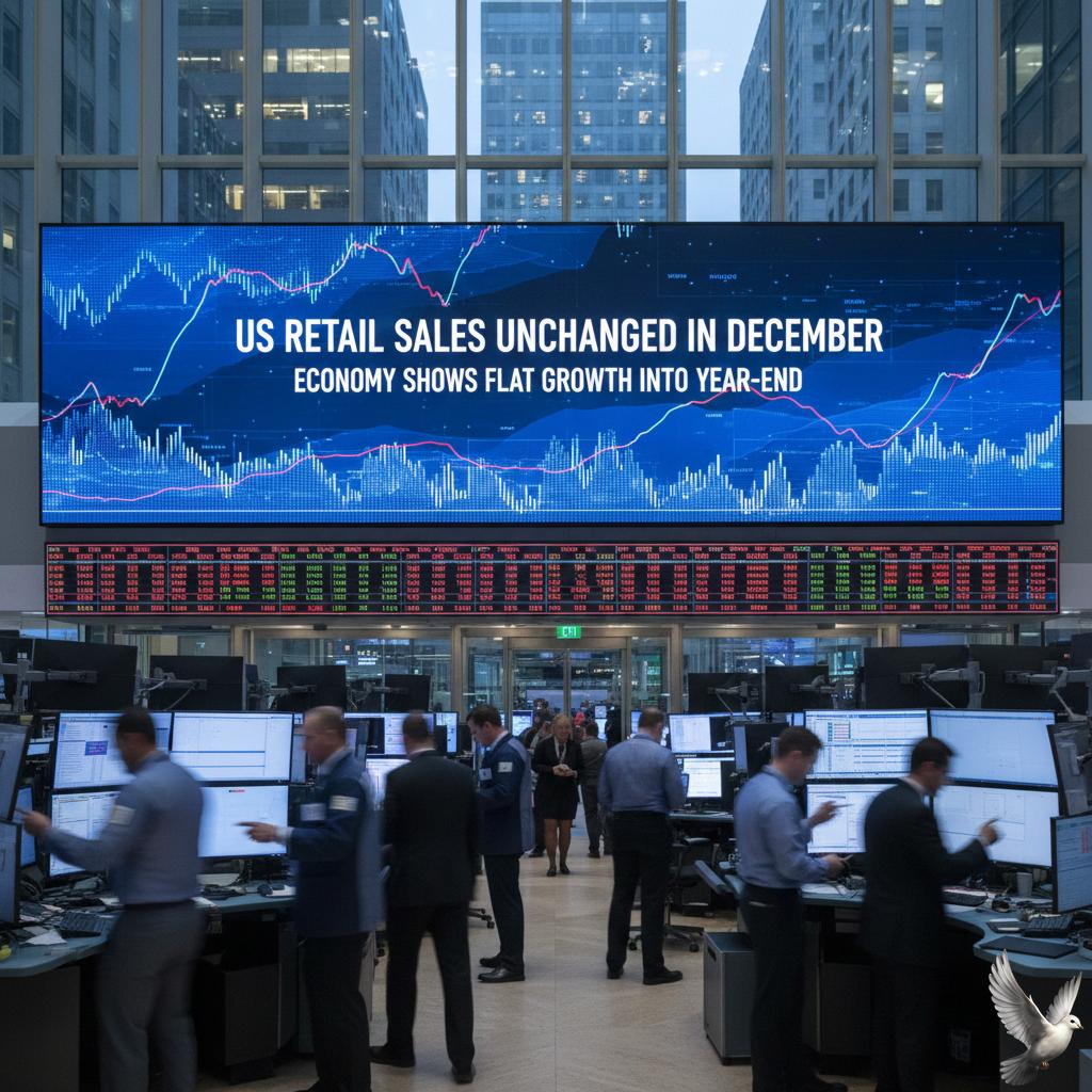US Retail Sales Unchanged in December
