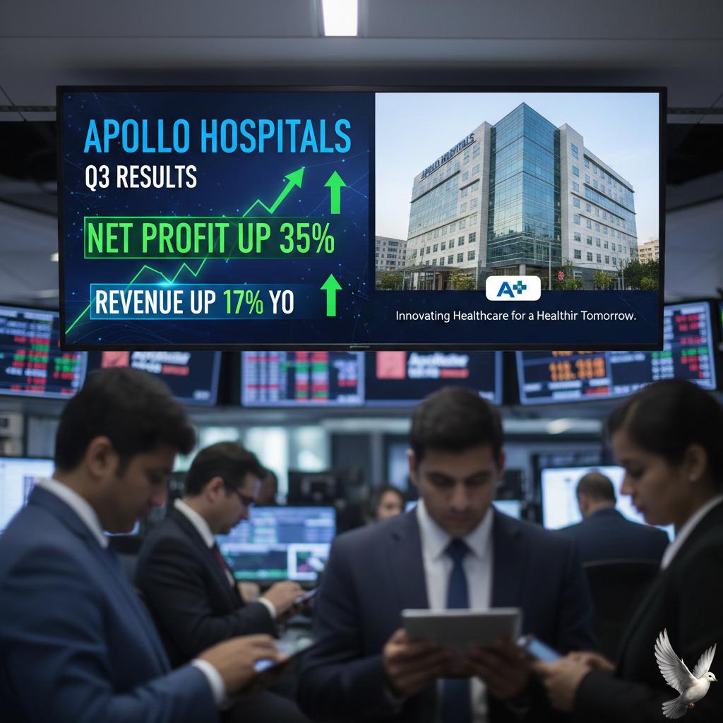 Apollo Hospitals Q3 Results: Net Profit Up 35% and Revenue Up 17% YoY