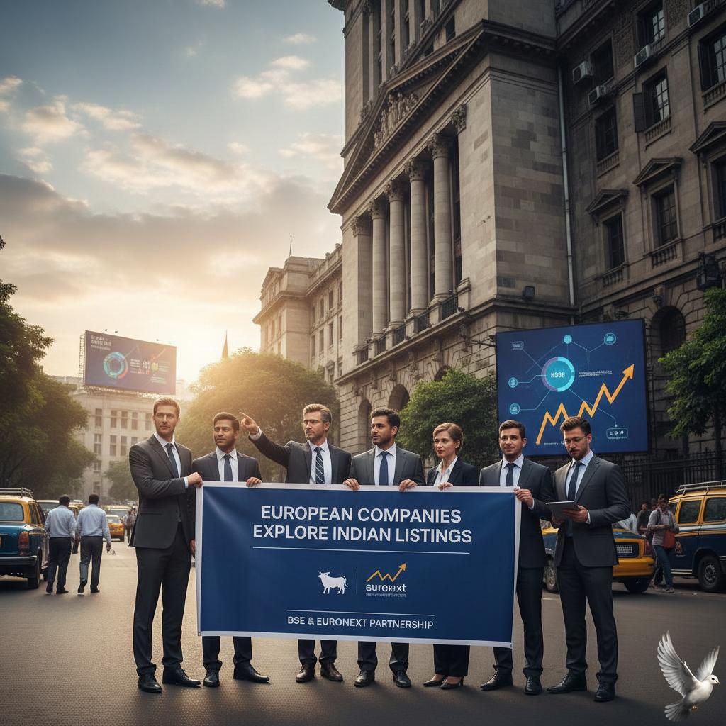 European companies explore Indian stock market listings