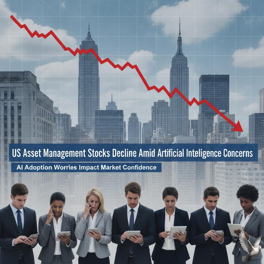 US Asset Management Stocks Decline Amid Artificial Intelligence Concerns