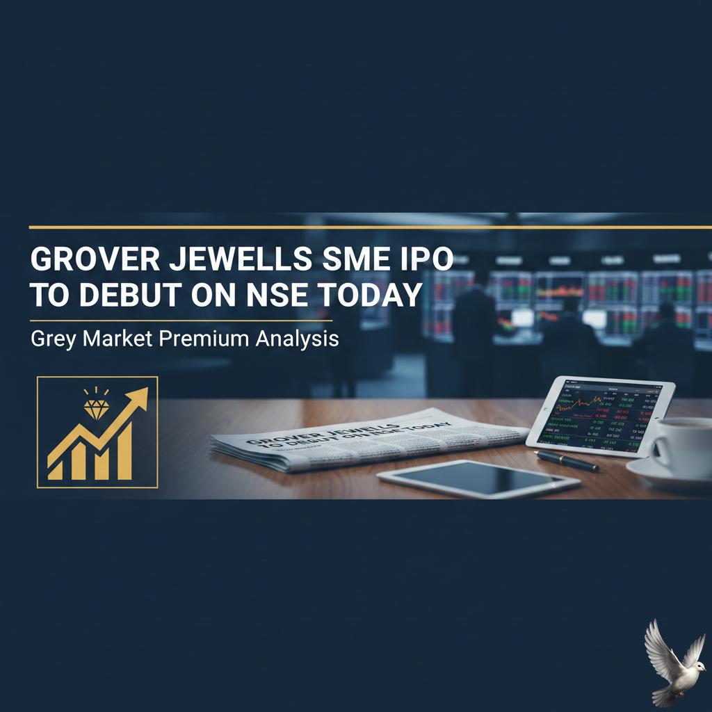 Grover Jewells SME IPO to Debut on NSE Today; Grey Market Premium Analysis