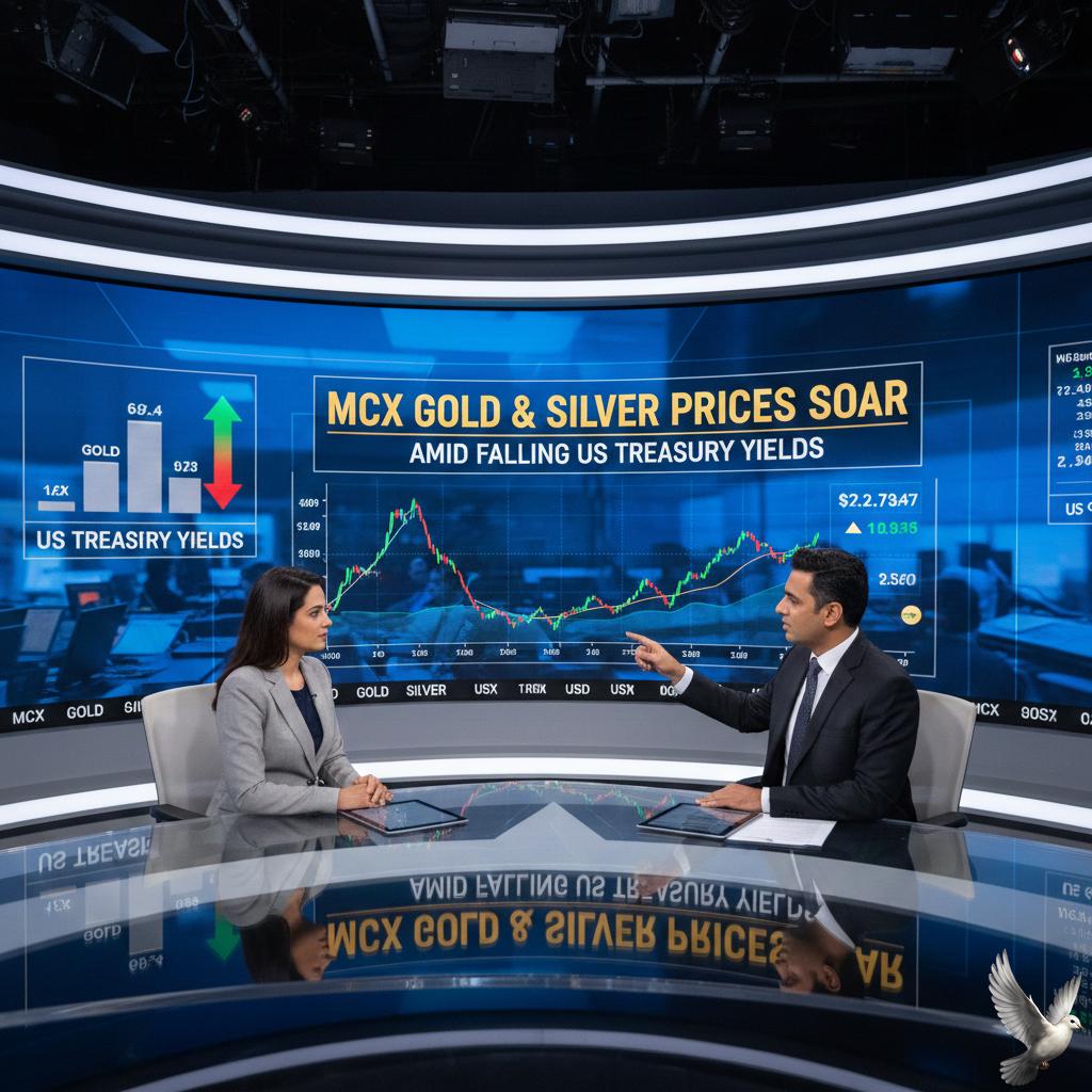MCX Gold and Silver Prices Rise Amid Falling US Treasury Yields