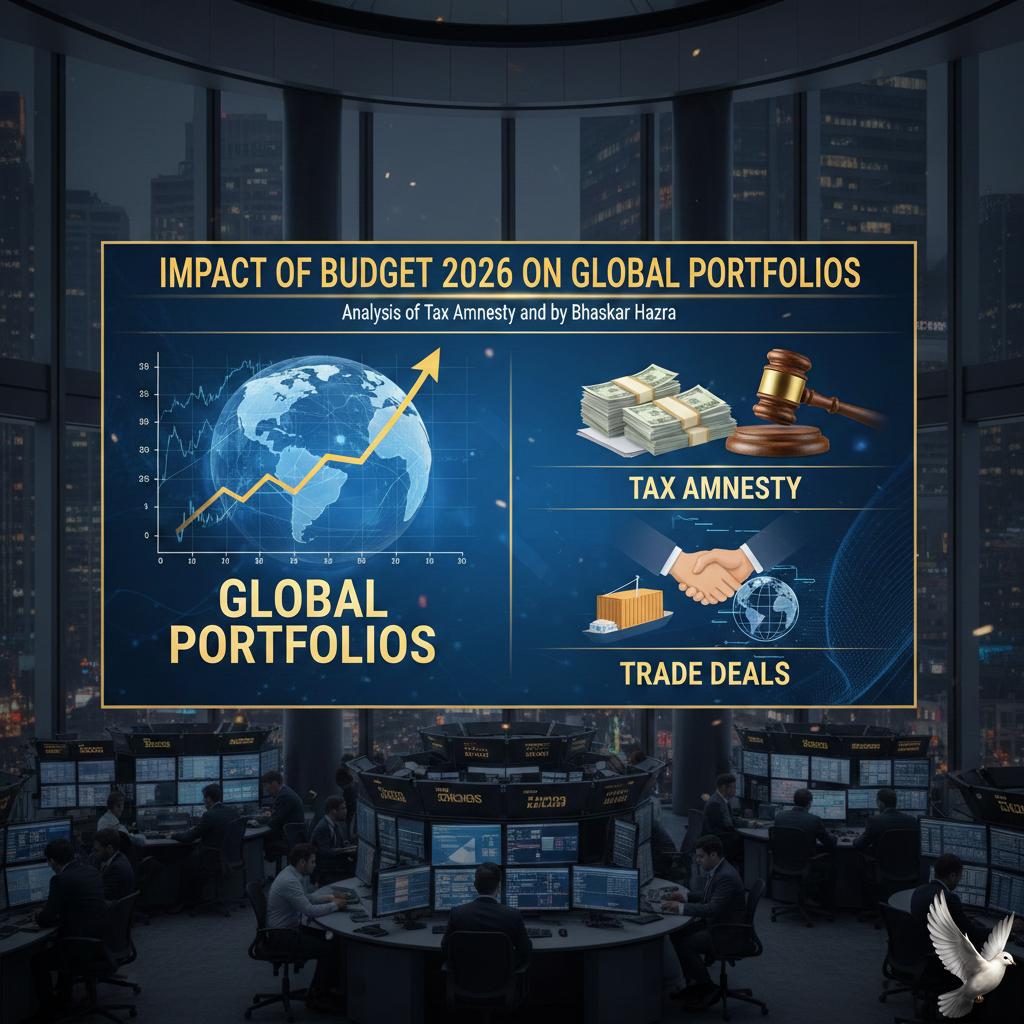 Impact of Budget 2026 on Global Portfolios: Analysis of Tax Amnesty and Trade Deals by Bhaskar Hazra