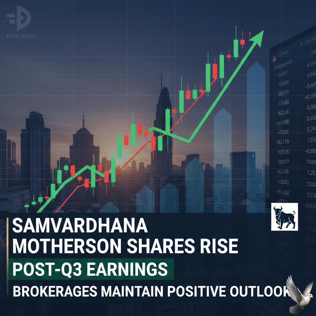 Samvardhana Motherson Shares Rise Post-Q3 Earnings as Brokerages Maintain Positive Outlook