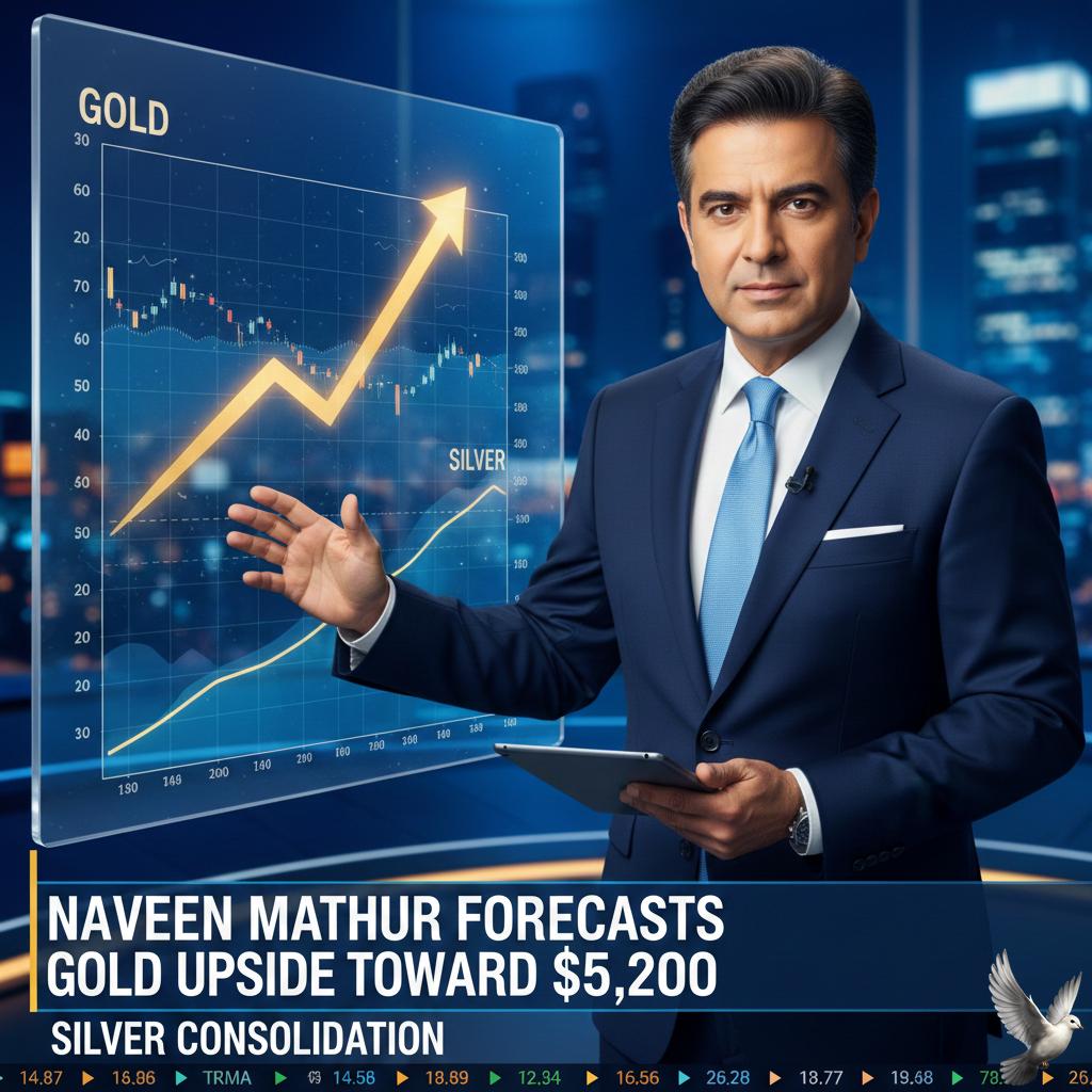 Naveen Mathur Forecasts Gold Upside Toward $5,200 and Silver Consolidation