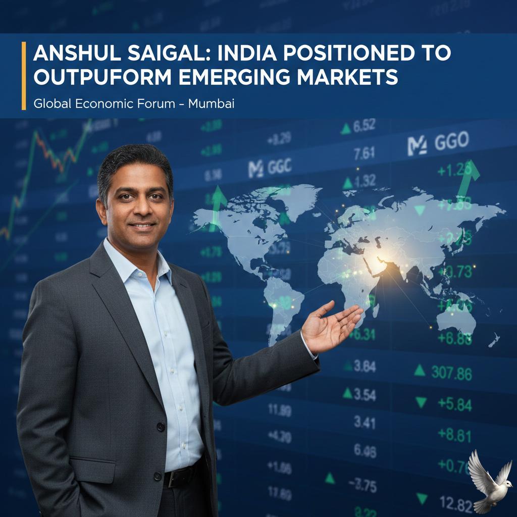 Anshul Saigal: India Positioned to Outperform Emerging Markets