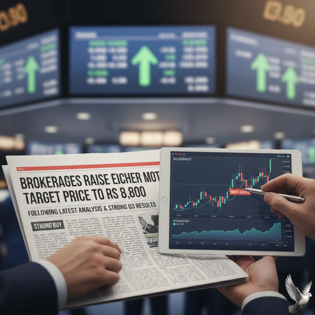 Brokerages Raise Eicher Motors Target Price to Rs 8,800 Following Latest Analysis