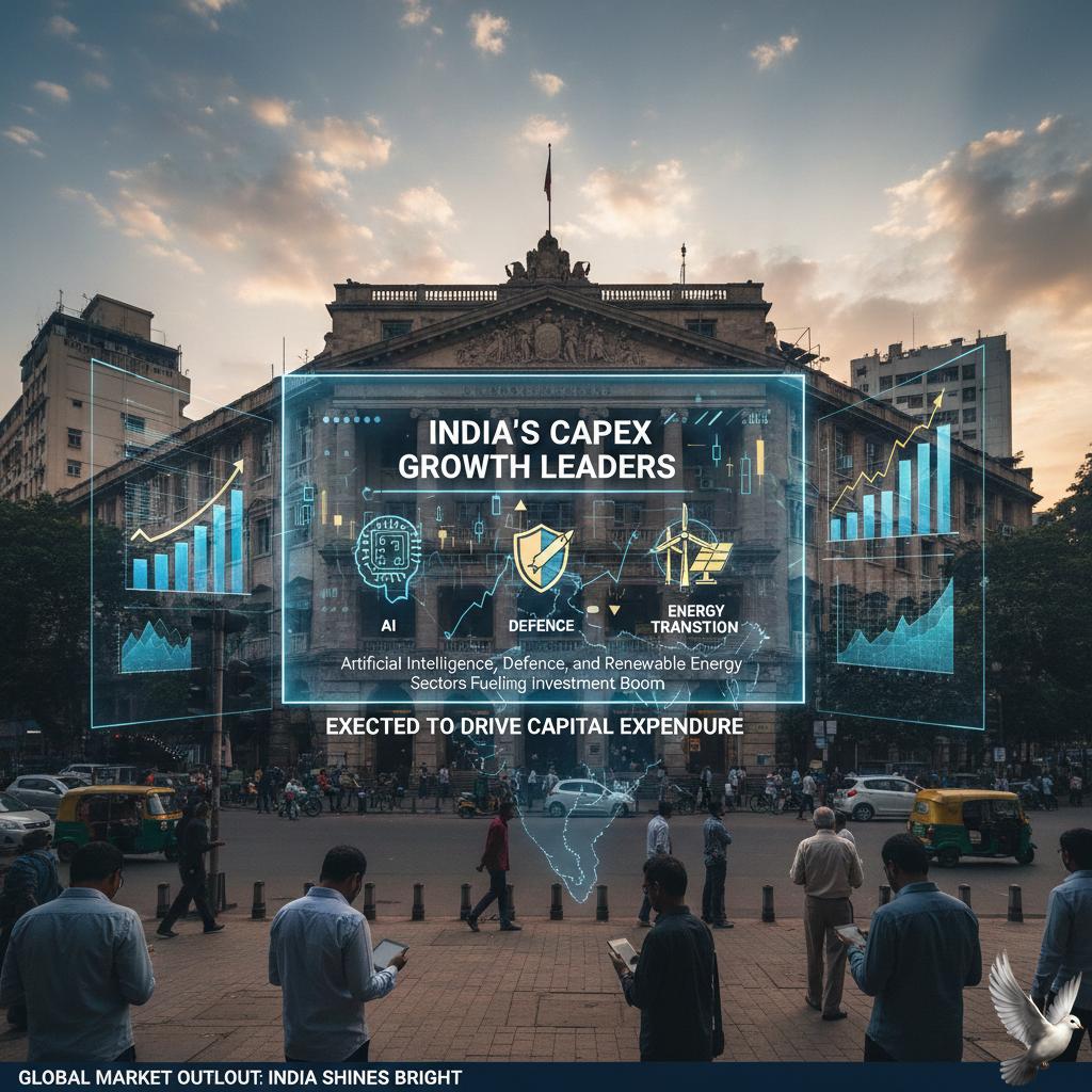 AI, Defence, and Energy Transition Expected to Lead India’s Capital Expenditure Growth