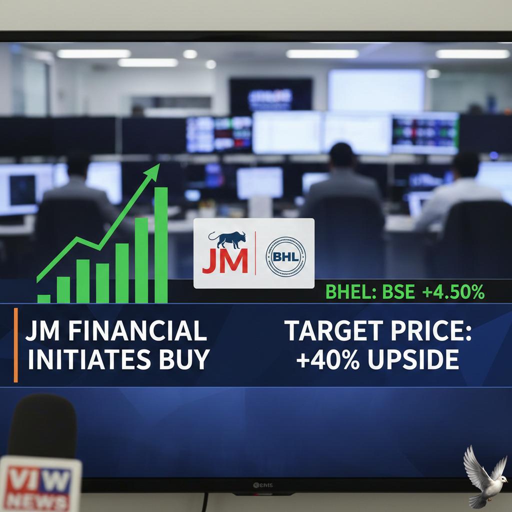 JM Financial Issues Buy Rating for BHEL with 40% Projected Upside