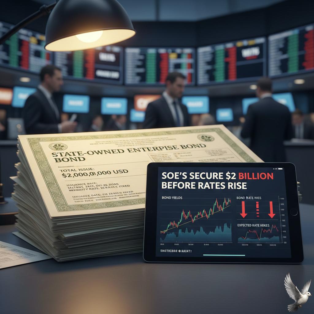 State-Owned Enterprises Raise $2 Billion via Bond Market Ahead of Expected Interest Rate Increases