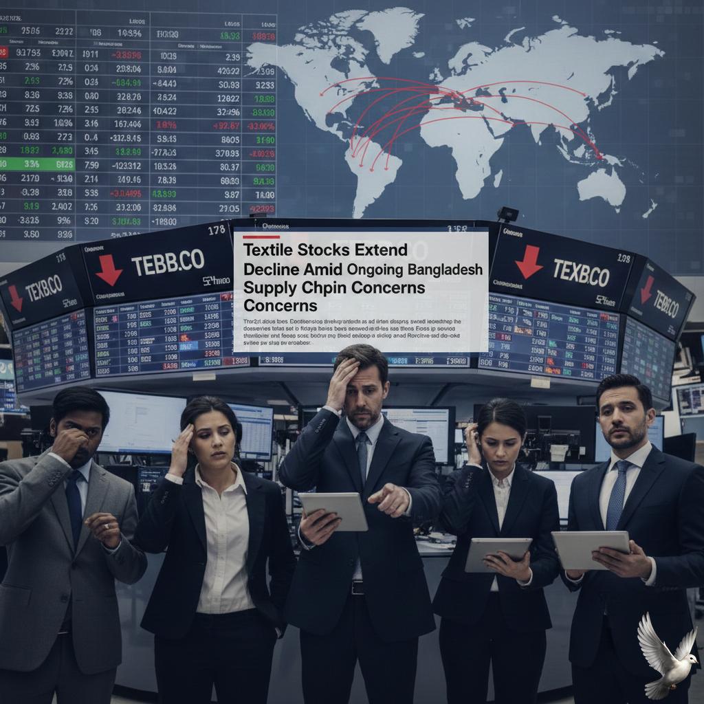 Textile Stocks Extend Decline Amid Ongoing Bangladesh Supply Chain Concerns