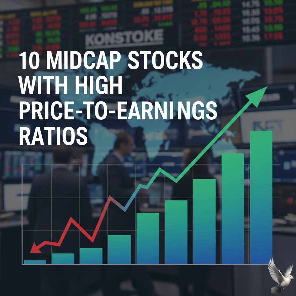 10 Midcap Stocks with High Price-to-Earnings Ratios