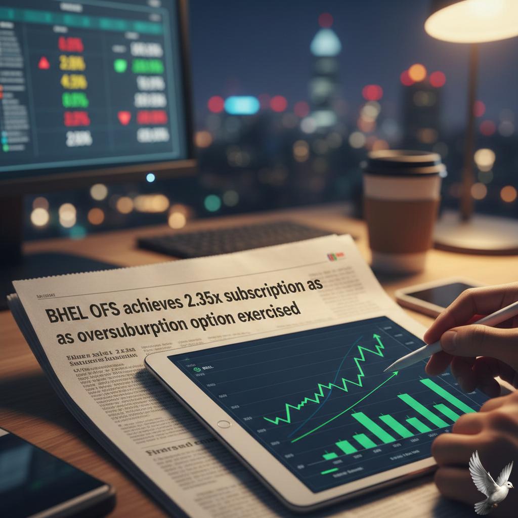 BHEL OFS achieves 2.35x subscription as oversubscription option exercised
