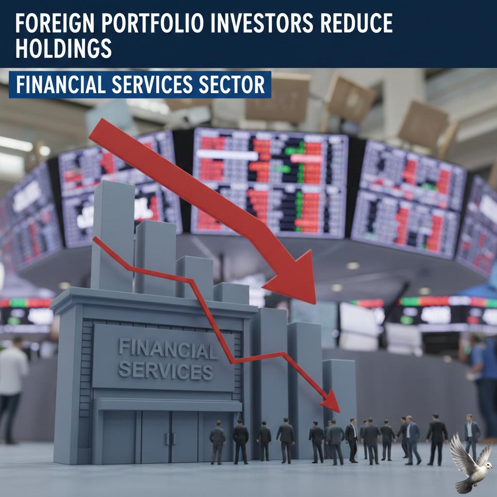 Foreign Portfolio Investors Reduce Holdings in Financial Services Sector