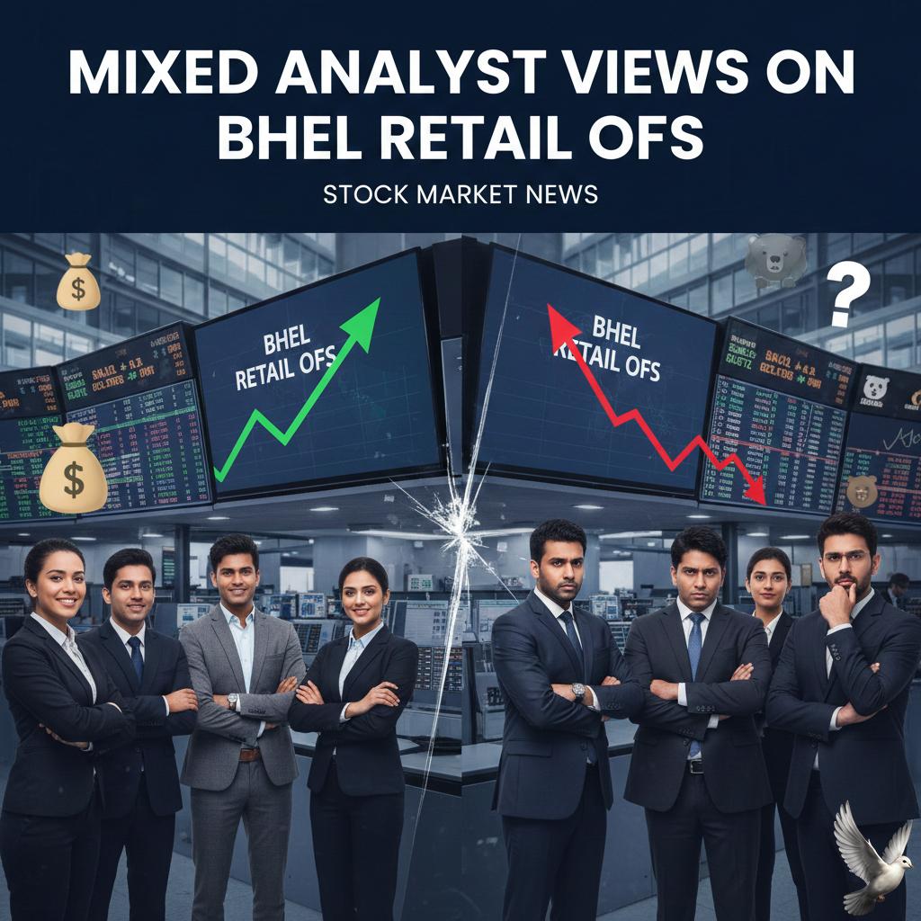 Mixed Analyst Views on BHEL Retail OFS