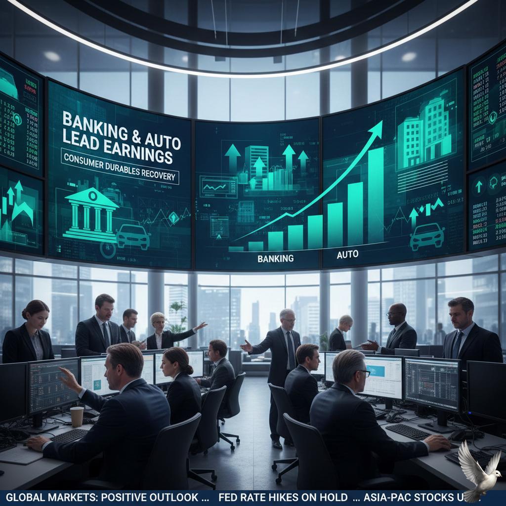 Banking and Auto Sectors Lead Earnings Growth as Consumer Durables Show Recovery Signs