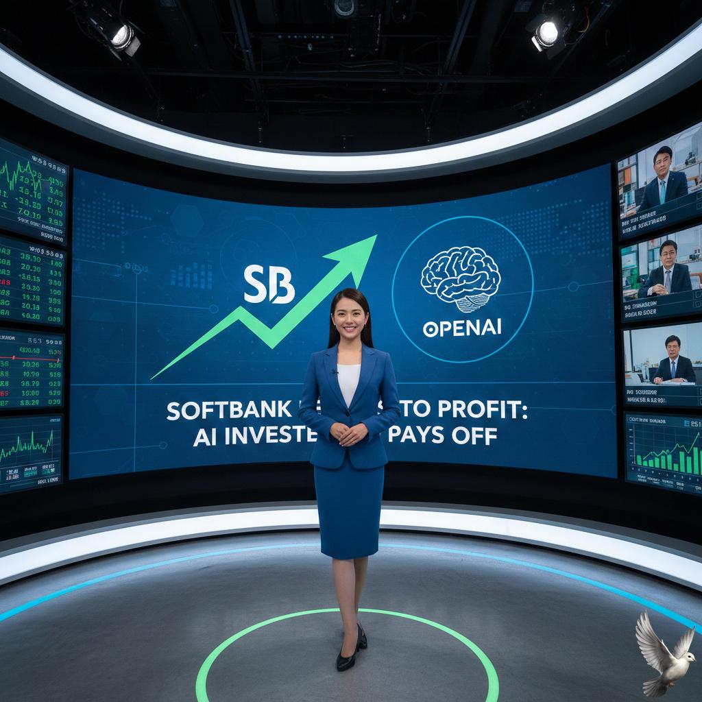 SoftBank Returns to Profitability Driven by OpenAI Investment Gains