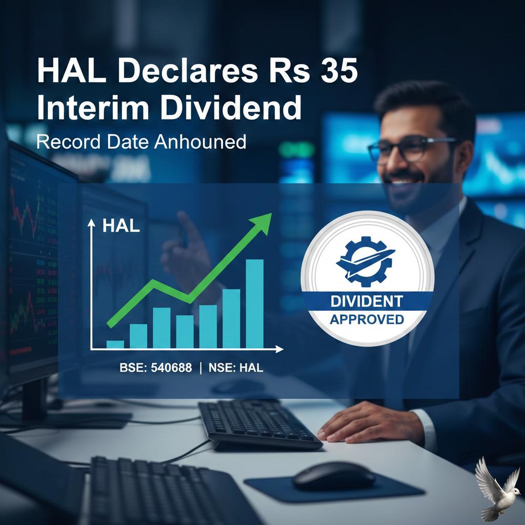 HAL Declares Rs 35 Interim Dividend and Announces Record Date