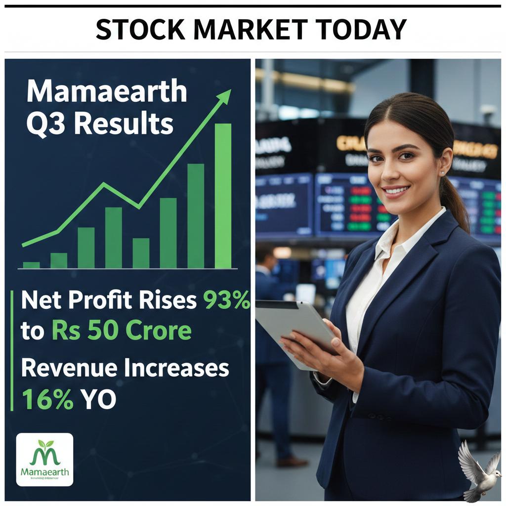 Mamaearth Q3 Results: Net Profit Rises 93% to Rs 50 Crore as Revenue Increases 16% YoY