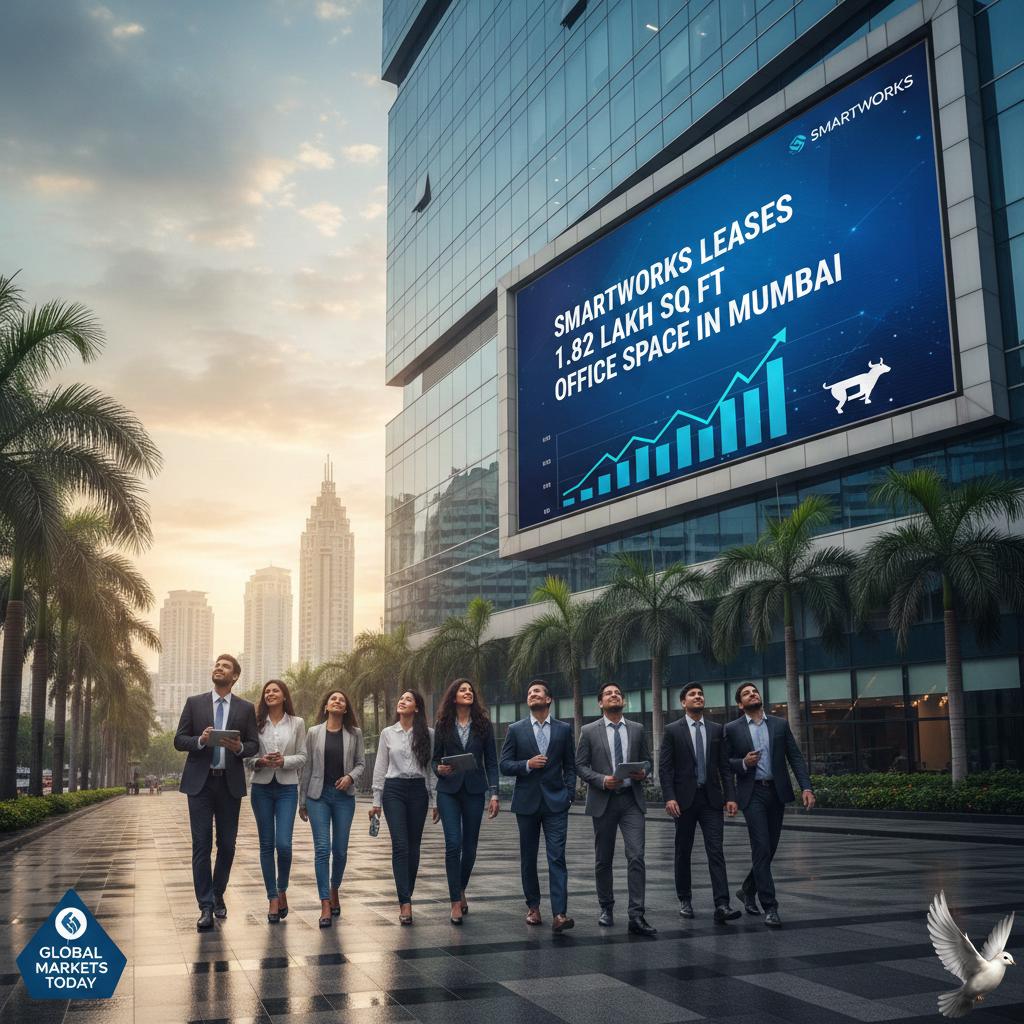Smartworks Leases 1.82 Lakh Sq Ft Office Space in Mumbai