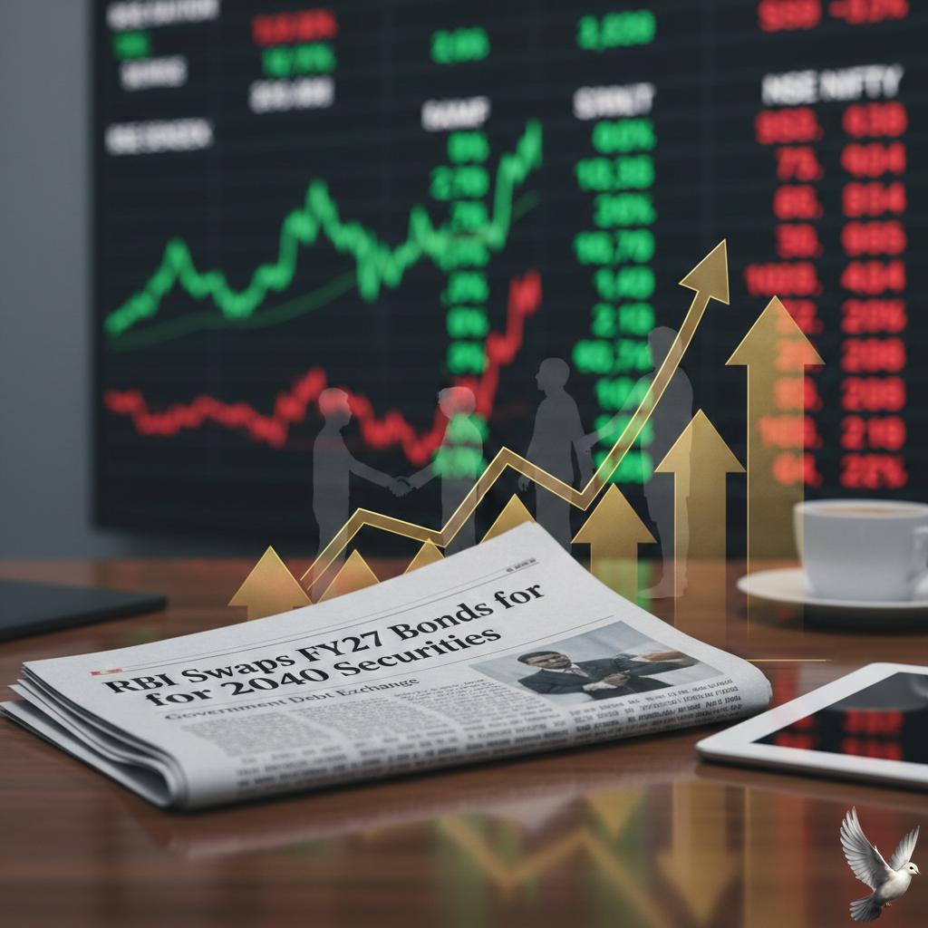 RBI Swaps FY27 Bonds for 2040 Securities in Government Debt Exchange