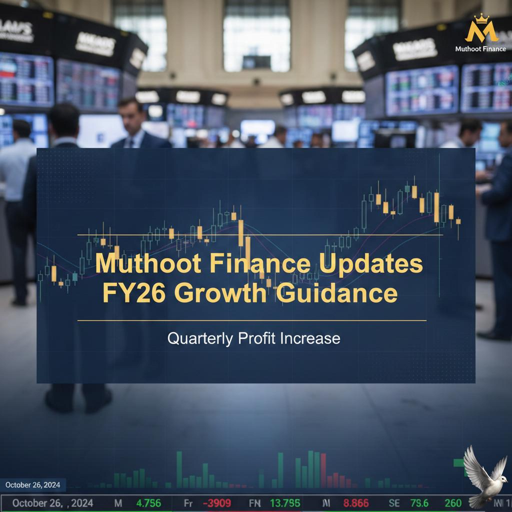 Muthoot Finance Updates FY26 Growth Guidance Following Quarterly Profit Increase