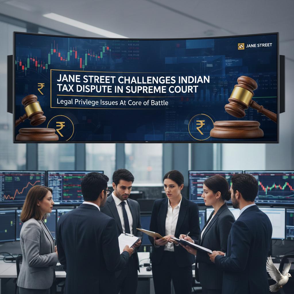 Jane Street Challenges Indian Tax Dispute in Supreme Court Over Legal Privilege Issues