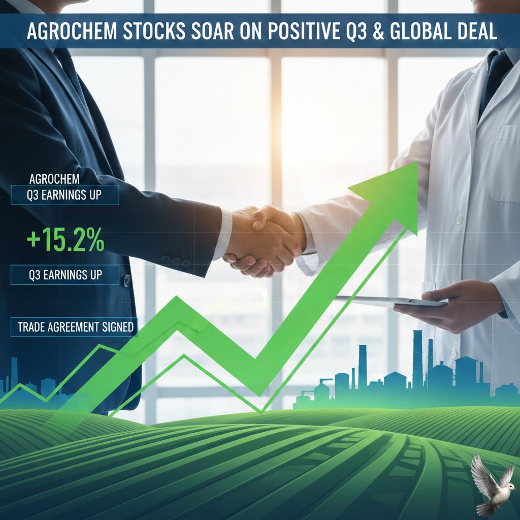 Agrochem stocks rise following Q3 results and trade agreement