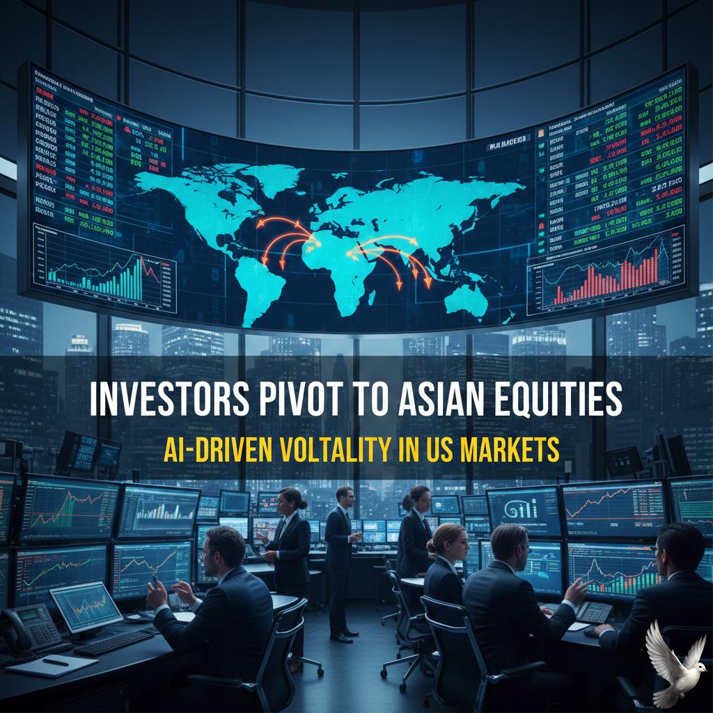 Investors Pivot to Asian Equities Amid AI-Driven Volatility in US Markets