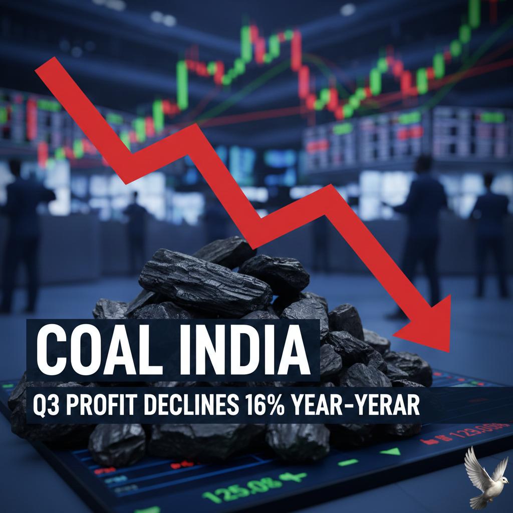 Coal India Q3 Profit Declines 16% Year-over-Year