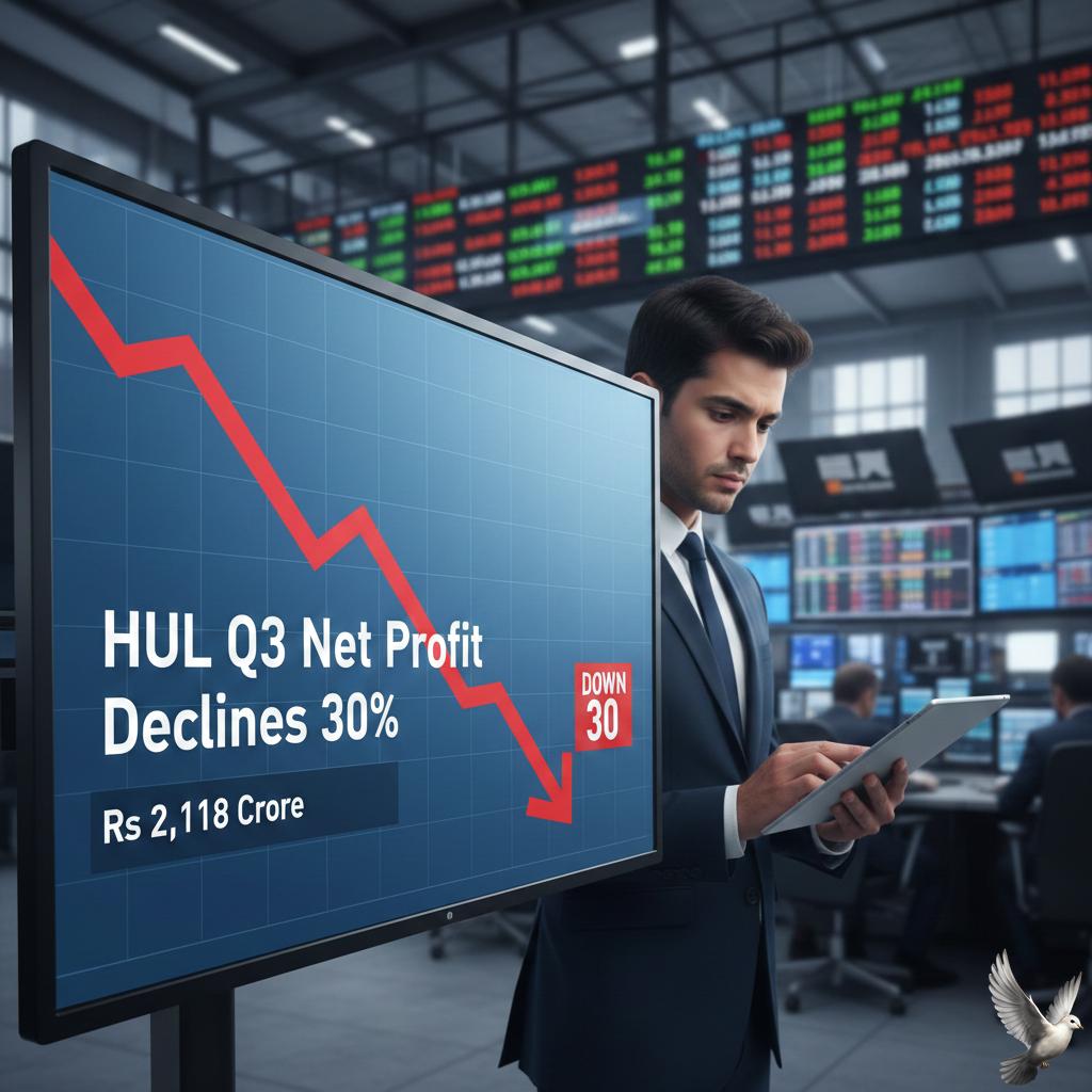 HUL Q3 Net Profit Declines 30% to Rs 2,118 Crore