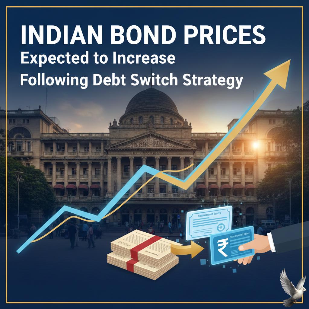 Indian Bond Prices Expected to Increase Following Debt Switch Strategy