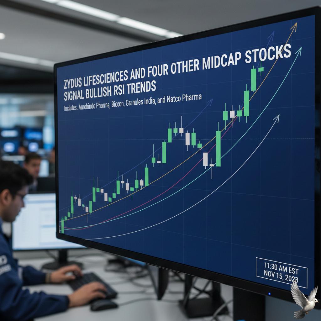 **Zydus Lifesciences and Four Other Midcap Stocks Signal Bullish RSI Trends**