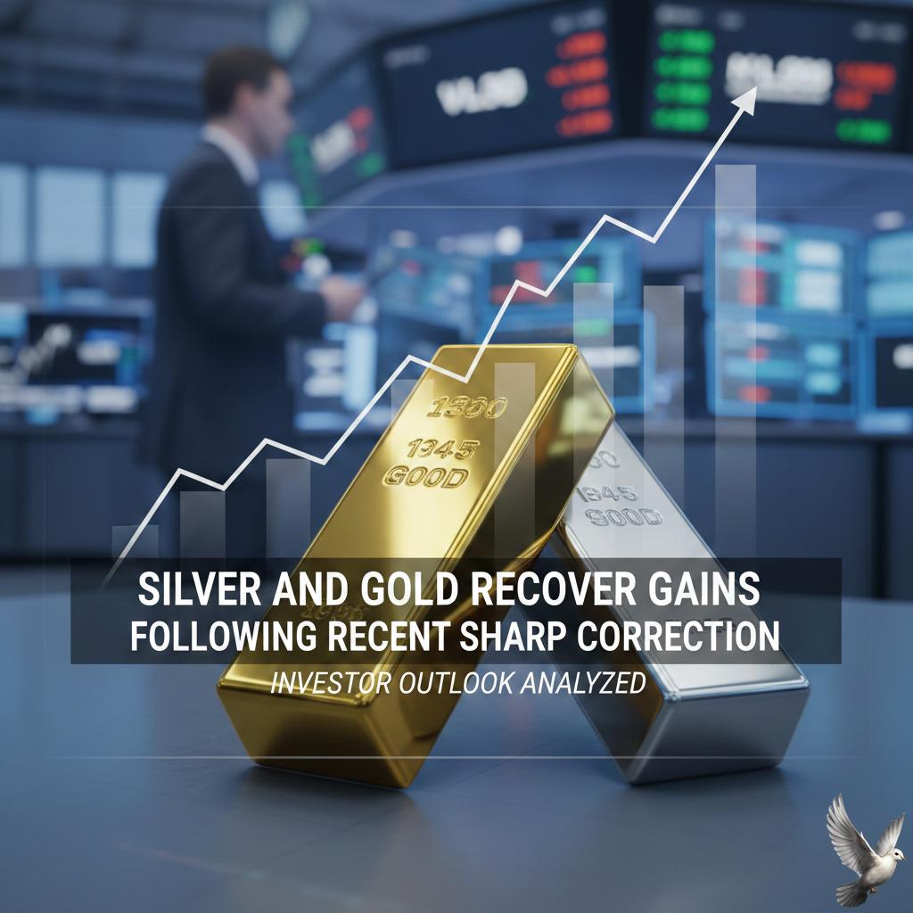 Silver and Gold Recover Gains Following Recent Sharp Correction; Investor Outlook Analyzed