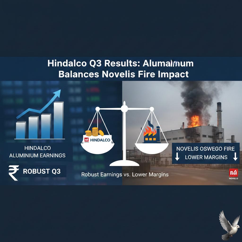 Hindalco Q3 Results: Robust Aluminium Earnings Balance Lower Novelis Margins Following Oswego Fire Impact