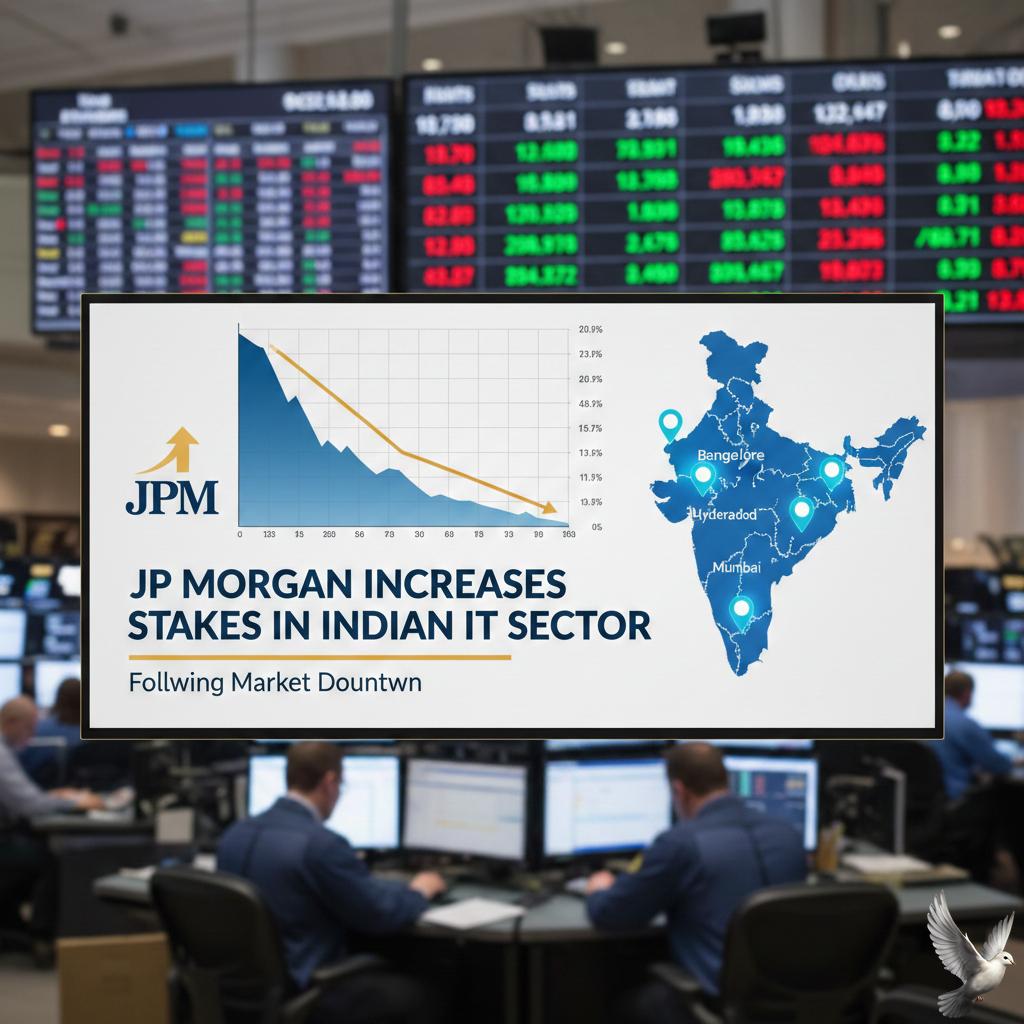 JP Morgan Increases Stakes in Indian IT Sector Following Market Downturn
