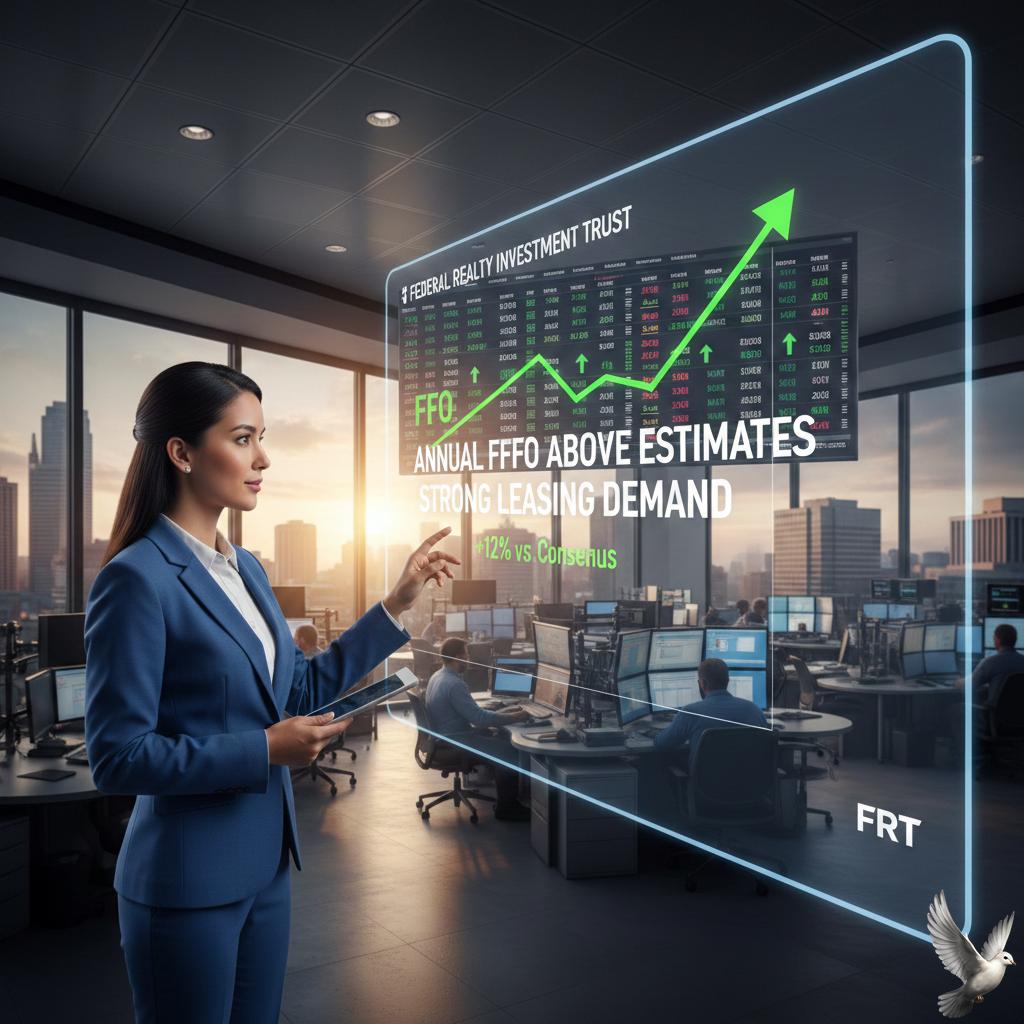 Federal Realty Investment Projects Annual FFO Above Estimates Amid Strong Leasing Demand