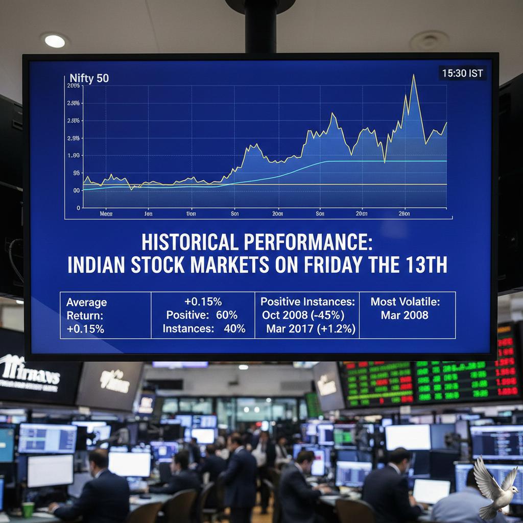 Historical Performance of Indian Stock Markets on Friday the 13th