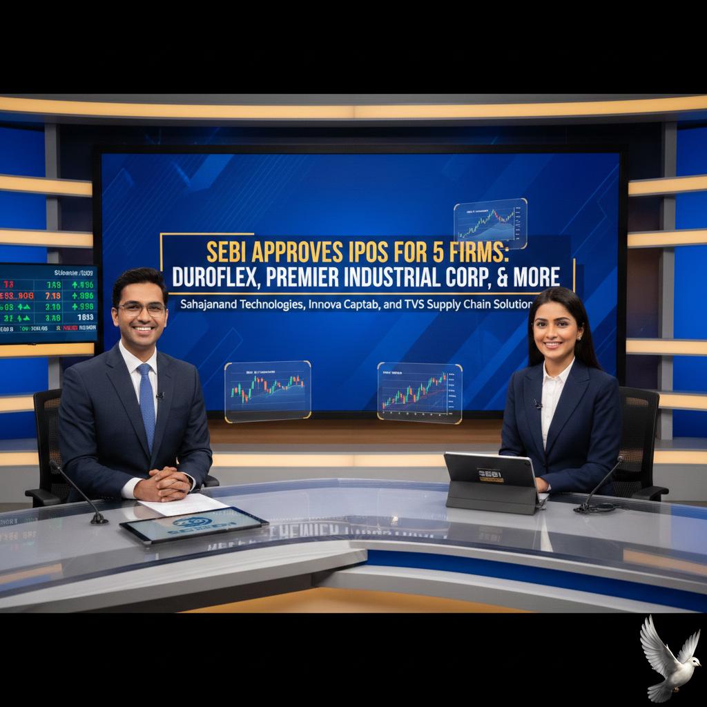 SEBI Approves IPO Applications for Five Companies Including Duroflex and Premier Industrial Corporation