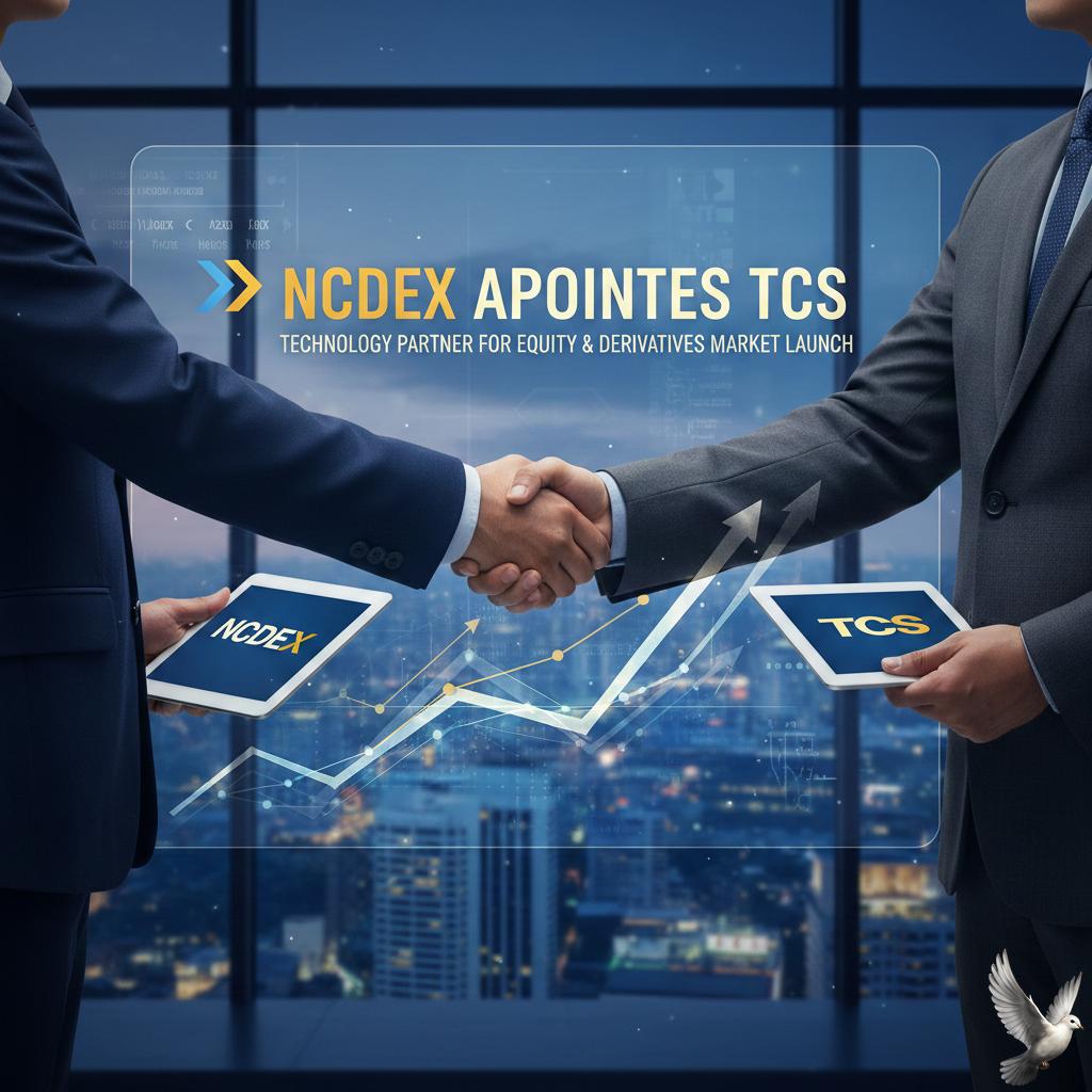 NCDEX Appoints TCS as Technology Partner for Equity and Derivatives Market Launch