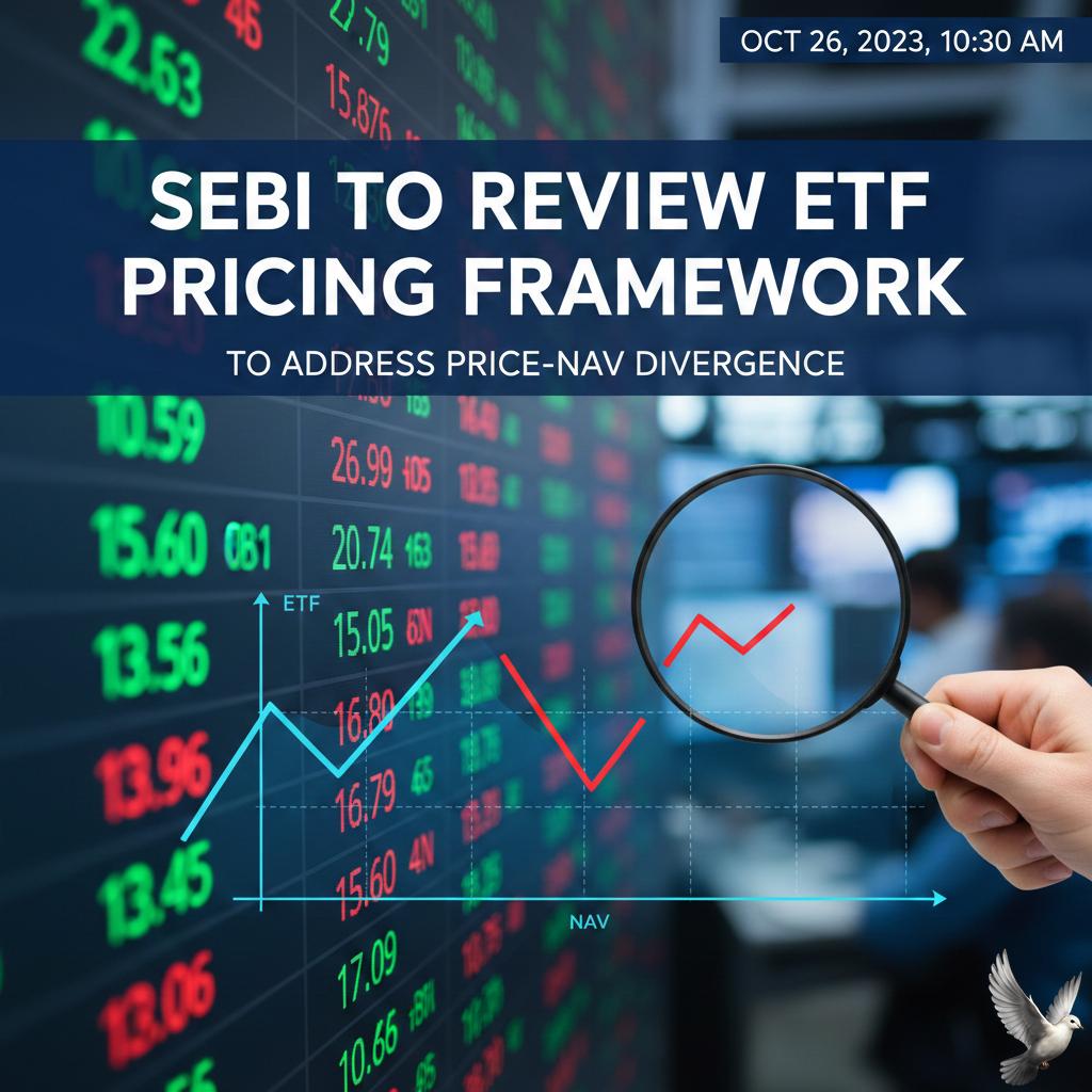 SEBI to Review ETF Pricing Framework to Address Price-NAV Divergence