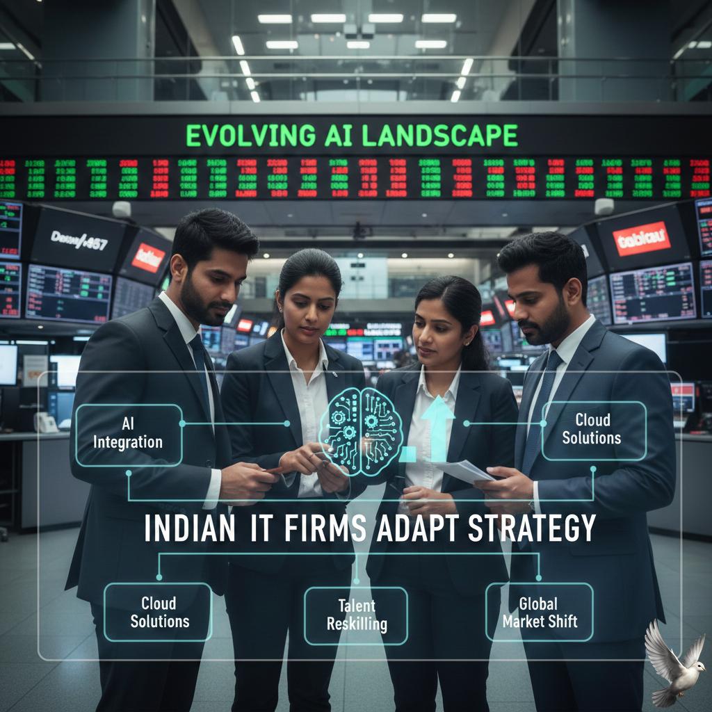 Indian IT Firms Adapt Strategy Amid Evolving AI Landscape