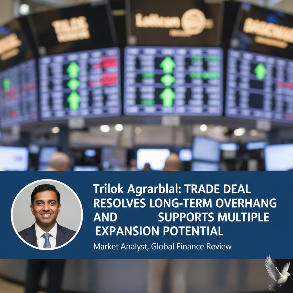 Trilok Agarwal: Trade Deal Resolves Long-Term Overhang and Supports Multiple Expansion Potential