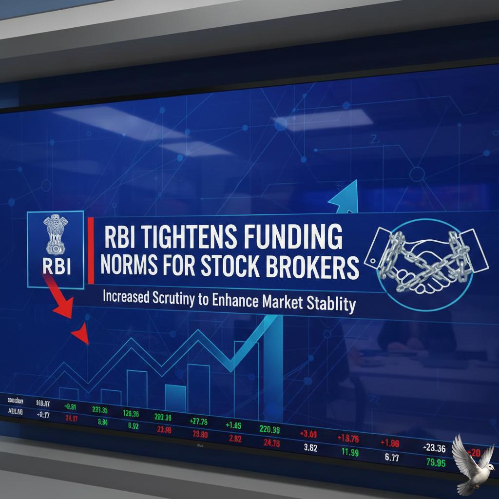 RBI Tightens Funding Norms for Stock Brokers