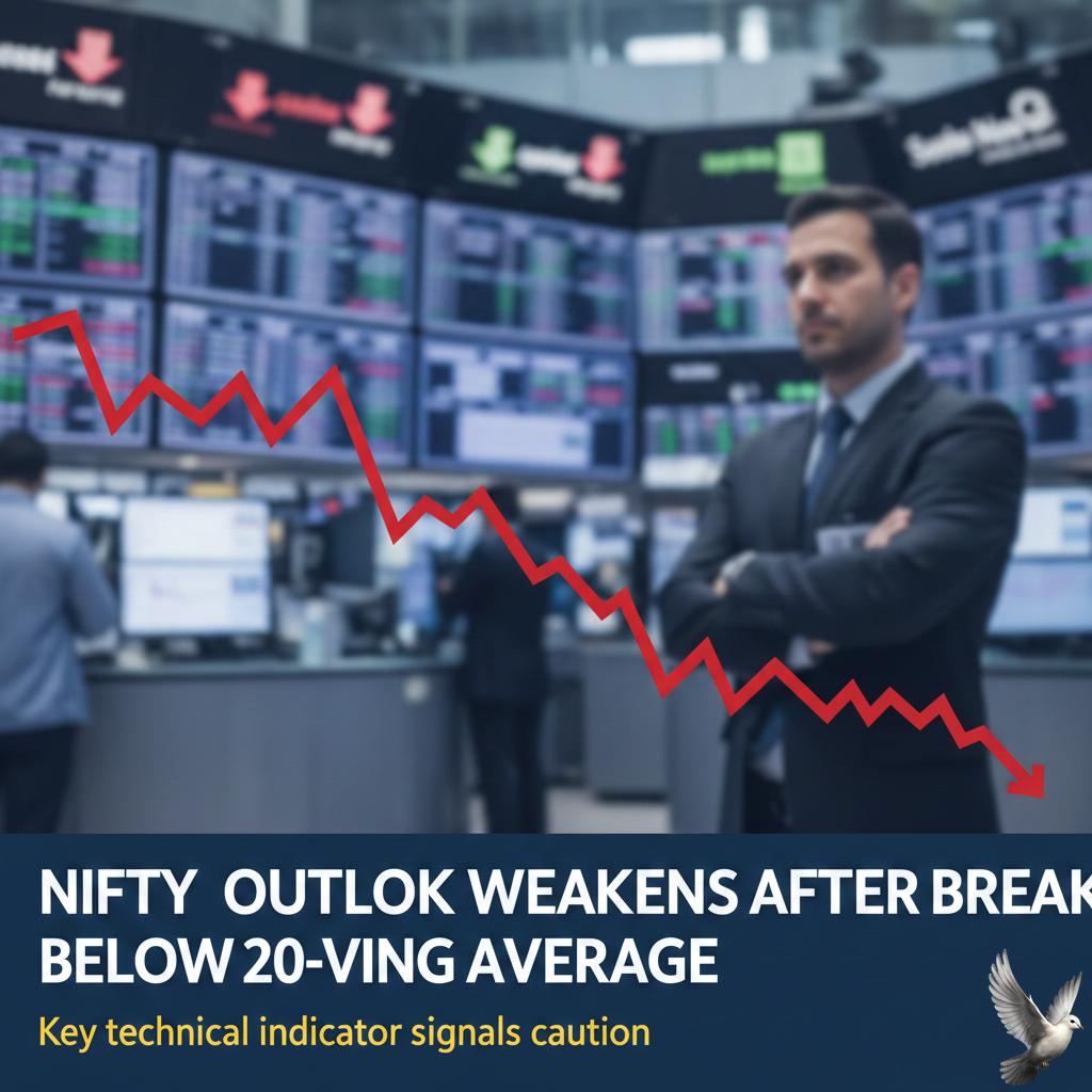Nifty Outlook Weakens After Break Below 20-Day Moving Average